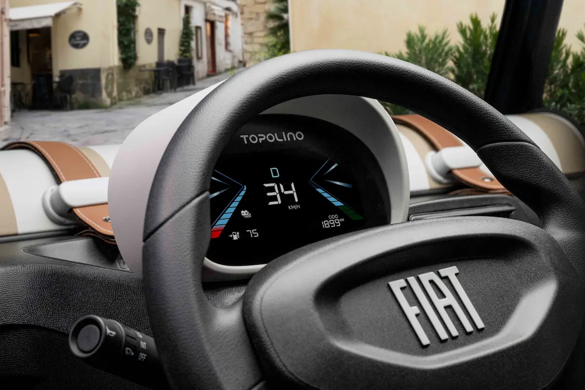 Yeni Fiat Topolino iç görünüm