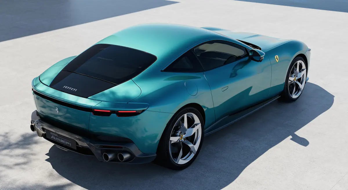 Ferrari Amalfi arka tasarım