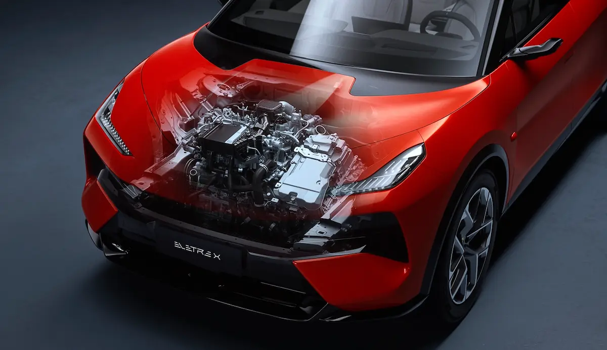 Lotus Eletre X hibrit SUV