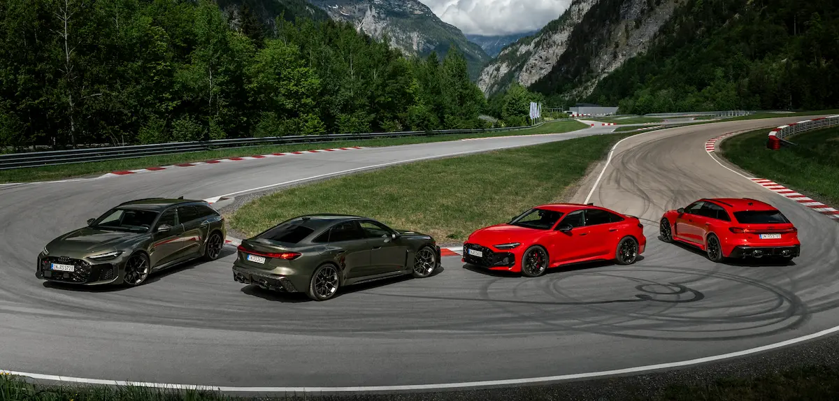 Yeni Audi RS 5 Ailesi